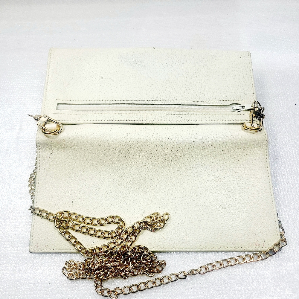 Gucci Canvas Leather Wallet On Chain - Picture 8 of 8